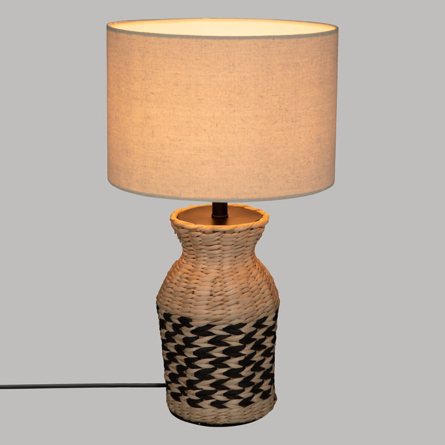 Atmosphera - Bordslampa MENA 1xE27/40W/230V vattenhyacint