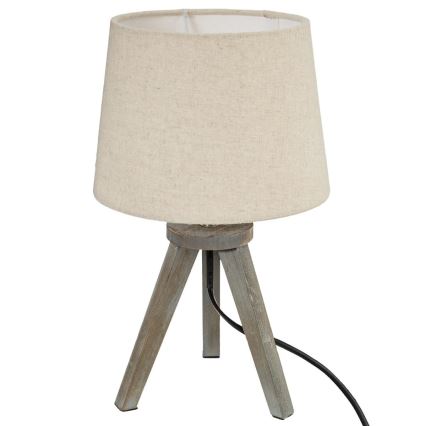 Atmosphera - Bordslampa MINI 1xE14/25W/230V tall/beige