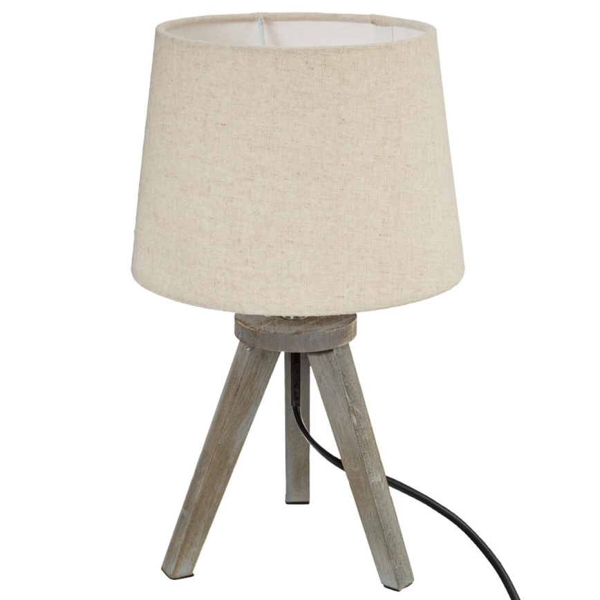 Atmosphera - Bordslampa MINI 1xE14/25W/230V tall/beige