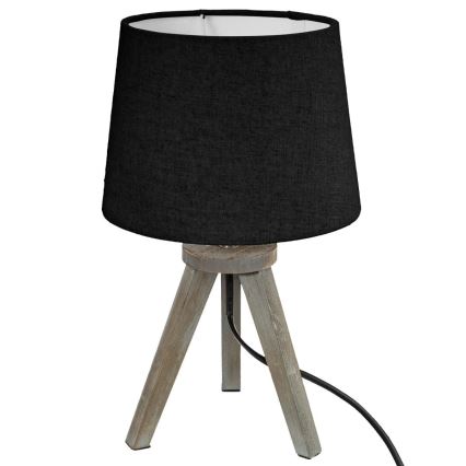 Atmosphera - Bordslampa MINI 1xE14/25W/230V tall/svart