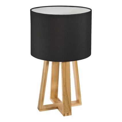 Atmosphera - Bordslampa MOLU 1xE27/25W/230V tall/svart
