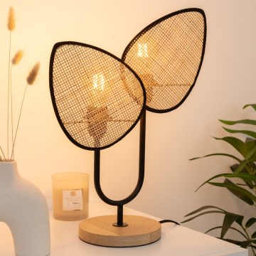 Atmosphera - Bordslampa OLME 1xE27/40W/230V rotting