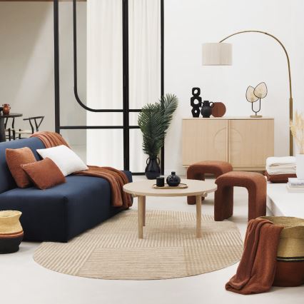 Atmosphera - Bordslampa OLME 2xE27/40W/230V rotting