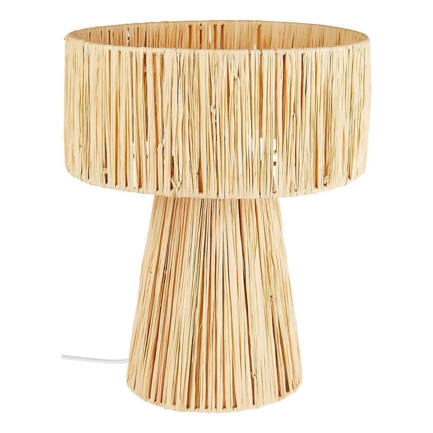 Atmosphera - Bordslampa ORANE 1xE27/40W/230V jute