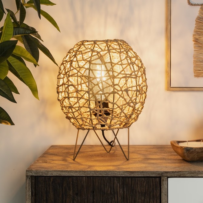Atmosphera - Bordslampa RAAHÉ 1xE27/40W/230V