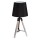 Atmosphera - Bordslampa RUNO 1xE27/25W/230V trä/svart