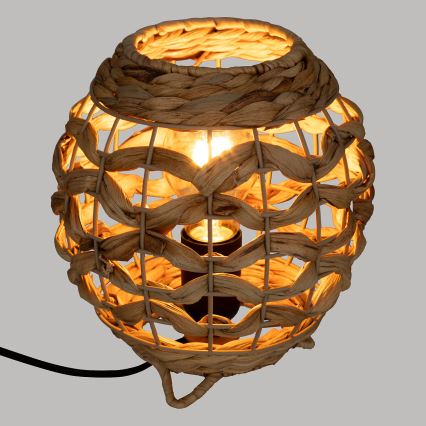 Atmosphera - Bordslampa SAND 1xE27/40W/230V Vattenhyacint