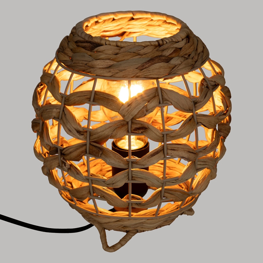 Atmosphera - Bordslampa SAND 1xE27/40W/230V Vattenhyacint