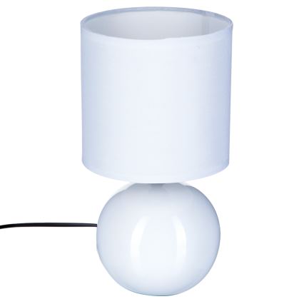 Atmosphera - Bordslampa TIMÉO 1xE14/60W/230V glänsande vit