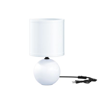 Atmosphera - Bordslampa TIMÉO 1xE14/60W/230V glänsande vit