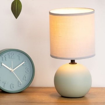 Atmosphera - Bordslampa TIMÉO 1xE14/60W/230V grå