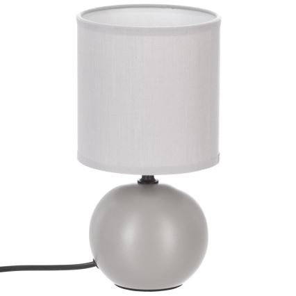 Atmosphera - Bordslampa TIMÉO 1xE14/60W/230V grå
