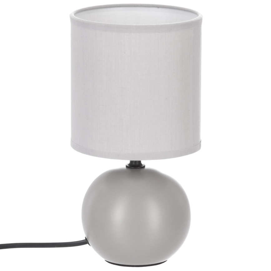 Atmosphera - Bordslampa TIMÉO 1xE14/60W/230V grå
