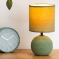 Atmosphera - Bordslampa TIMÉO 1xE14/60W/230V khaki