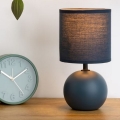 Atmosphera - Bordslampa TIMÉO 1xE14/60W/230V mörkblå