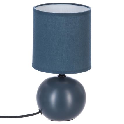 Atmosphera - Bordslampa TIMÉO 1xE14/60W/230V mörkblå
