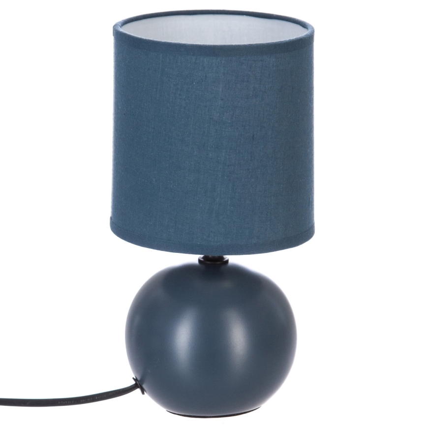 Atmosphera - Bordslampa TIMÉO 1xE14/60W/230V mörkblå