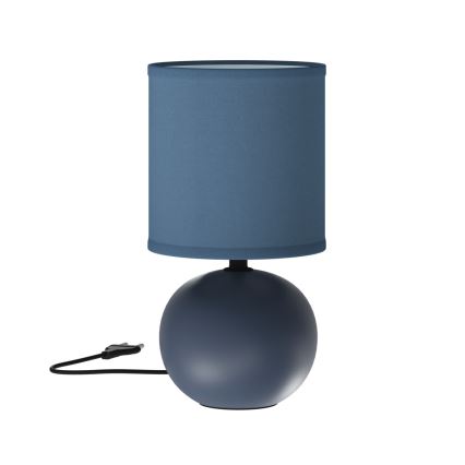 Atmosphera - Bordslampa TIMÉO 1xE14/60W/230V mörkblå