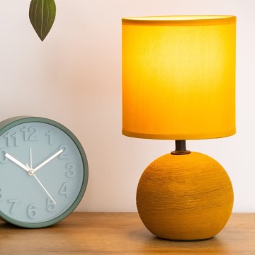 Atmosphera - Bordslampa TIMÉO 1xE14/60W/230V orange