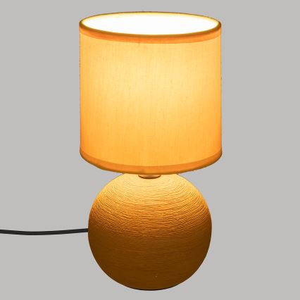Atmosphera - Bordslampa TIMÉO 1xE14/60W/230V orange