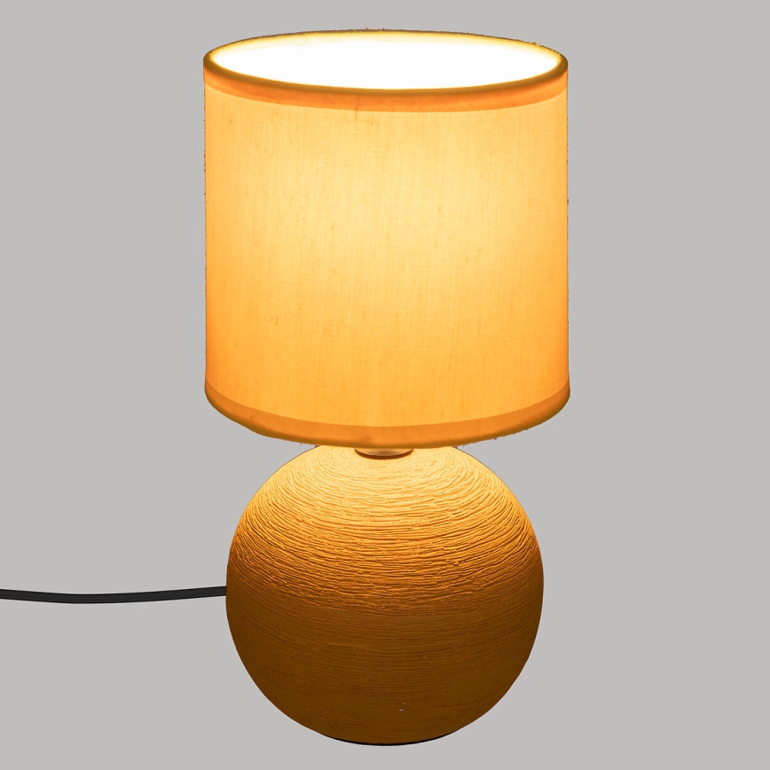 Atmosphera - Bordslampa TIMÉO 1xE14/60W/230V orange
