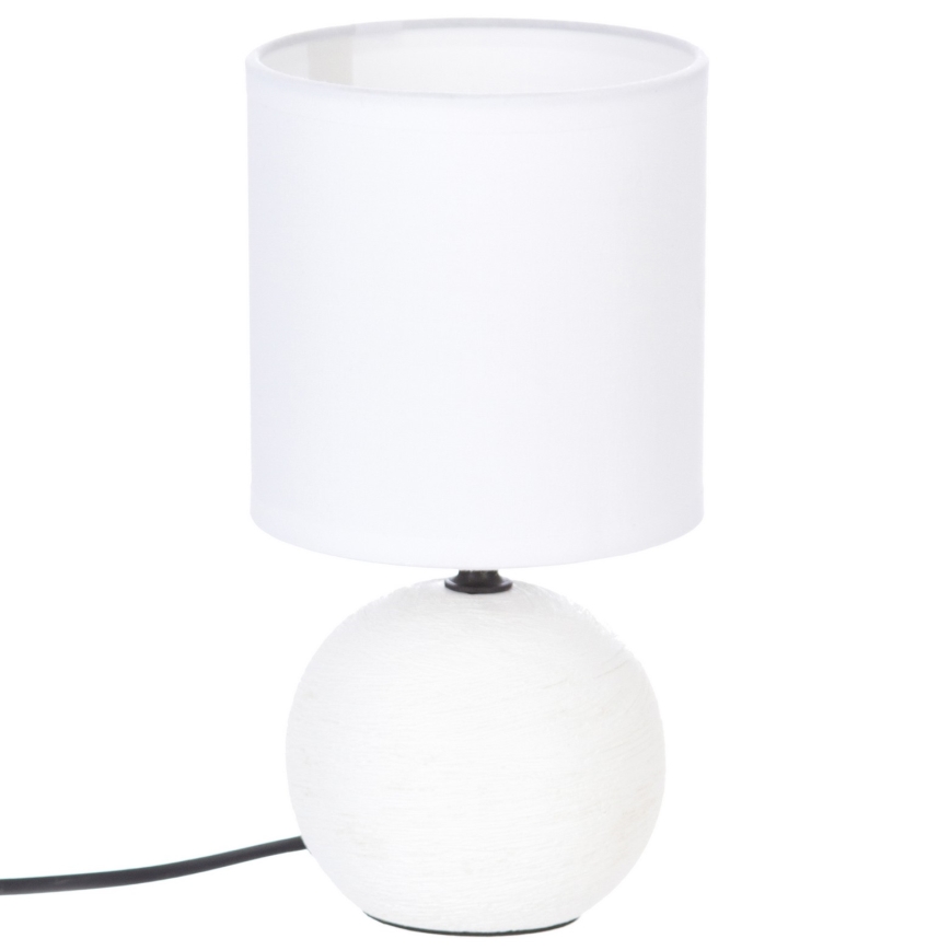 Atmosphera - Bordslampa TIMÉO 1xE14/60W/230V vit