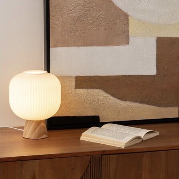Atmosphera - Bordslampa TRAVIS 1xE27/25W/230V