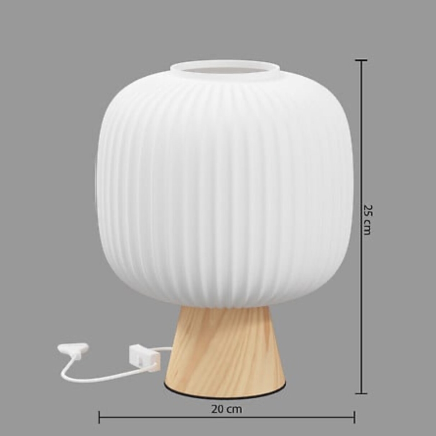 Atmosphera - Bordslampa TRAVIS 1xE27/25W/230V
