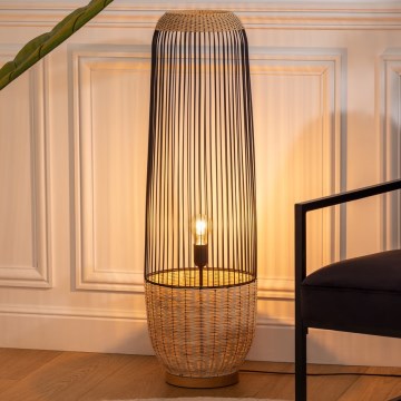 Atmosphera - Golvlampa ANEA 1xE27/40W/230V rotting/bok