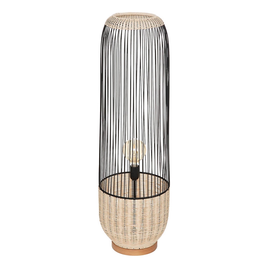 Atmosphera - Golvlampa ANEA 1xE27/40W/230V rotting/bok