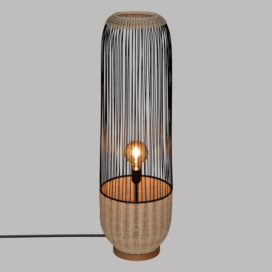 Atmosphera - Golvlampa ANEA 1xE27/40W/230V rotting/bok