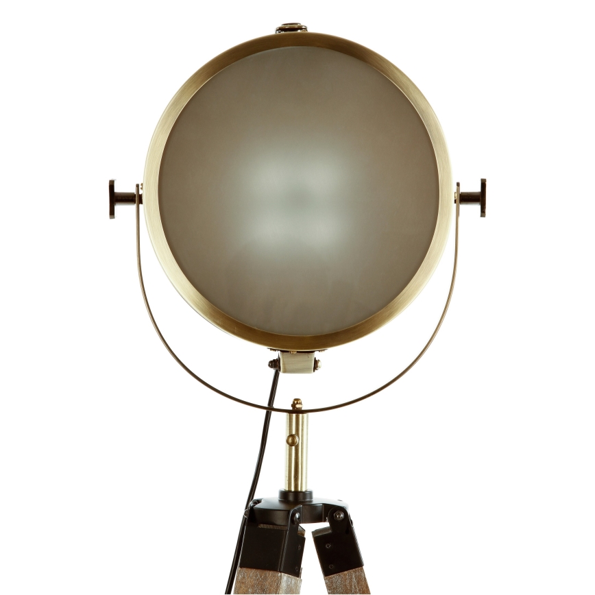 Atmosphera - Golvlampa EBOR 1xE27/25W/230V tall/mässing