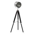 Atmosphera - Golvlampa EBOR 1xE27/25W/230V tall/skinande krom