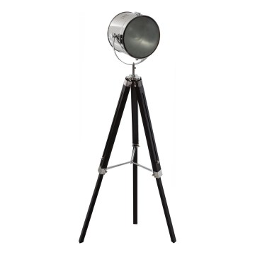 Atmosphera - Golvlampa EBOR 1xE27/25W/230V tall/skinande krom