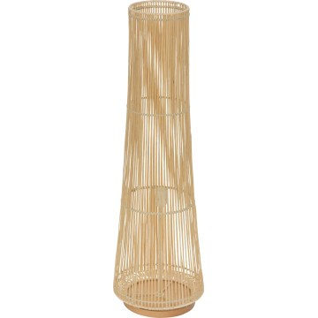 Atmosphera - Golvlampa MAHE 1xE27/40W/230V bambu