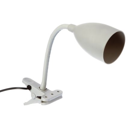 Atmosphera - Lampa med klämma SILY 1xE14/7W/230V grå
