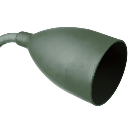 Atmosphera - Lampa med klämma SILY 1xE14/7W/230V grön