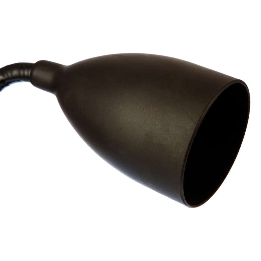 Atmosphera - Lampa med klämma SILY 1xE14/7W/230V svart