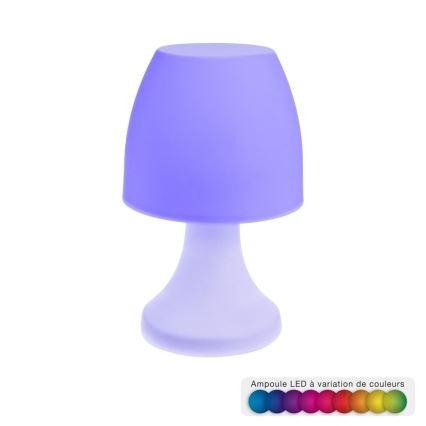 Atmosphera - LED RGB Bordslampa för utomhusbruk DOKK LED/3xAAA 19,5 cm IP44