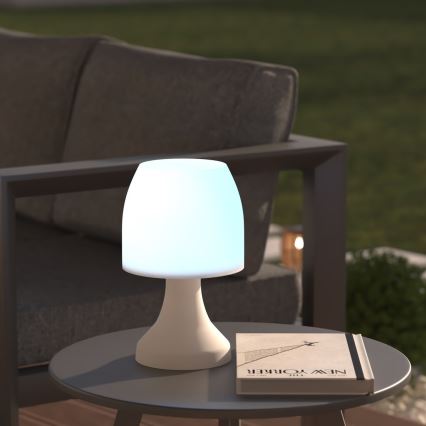 Atmosphera - LED RGB Bordslampa för utomhusbruk DOKK LED/3xAAA 27,5 cm IP44
