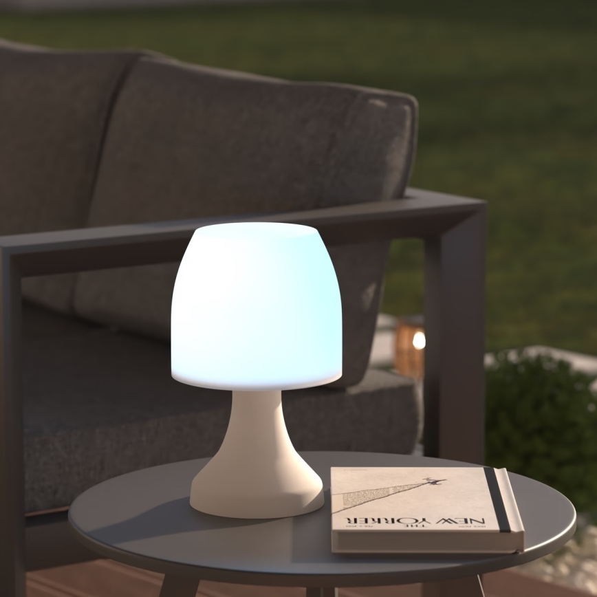 Atmosphera - LED RGB Bordslampa för utomhusbruk DOKK LED/3xAAA 27,5 cm IP44