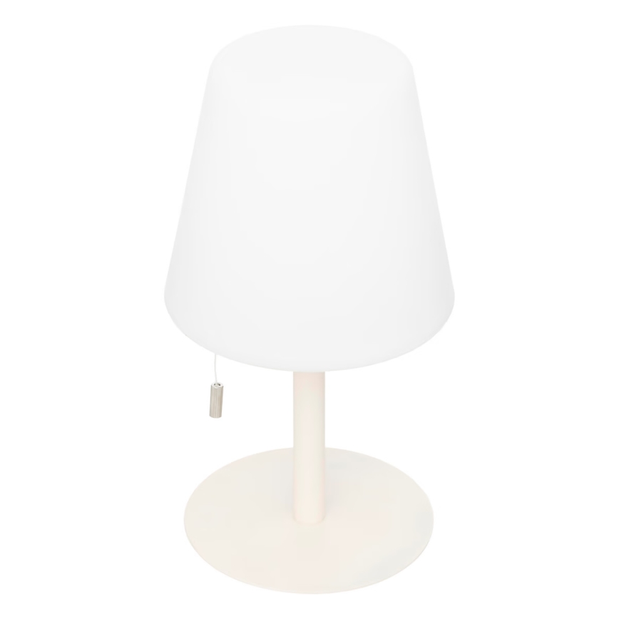 Atmosphera - LED RGBW Uppladdningsbar utomhus bordslampa ZACK LED/3,7V 1200 mAh IP44 beige