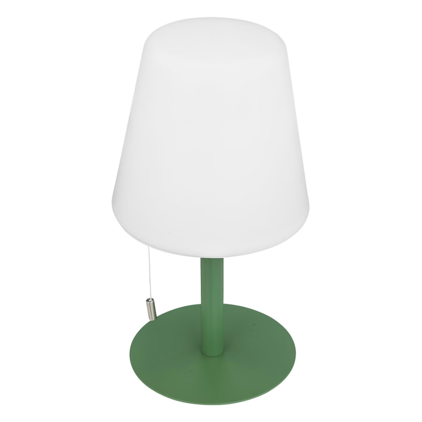Atmosphera - LED RGBW Uppladdningsbar utomhus bordslampa ZACK LED/3,7V 1200 mAh IP44 grön