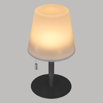 Atmosphera - LED RGBW Uppladdningsbar utomhus bordslampa ZACK LED/3,7V 1200 mAh IP44 svart