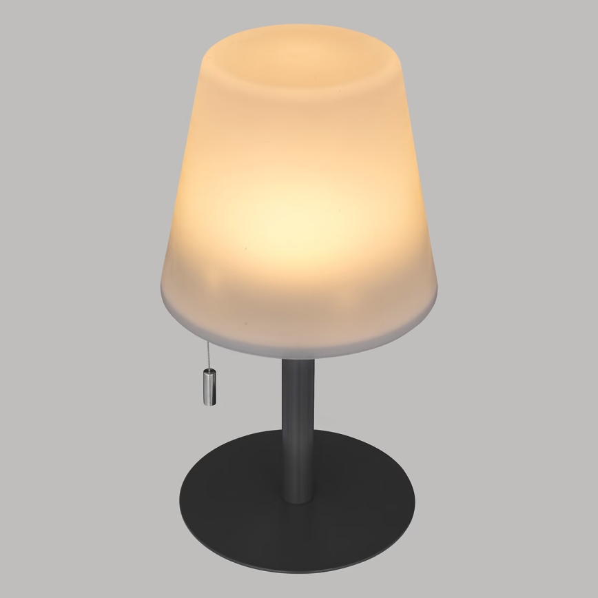 Atmosphera - LED RGBW Uppladdningsbar utomhus bordslampa ZACK LED/3,7V 1200 mAh IP44 svart