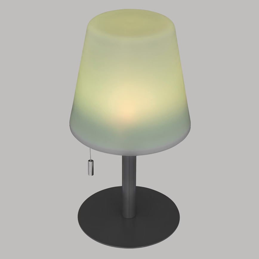 Atmosphera - LED RGBW Uppladdningsbar utomhus bordslampa ZACK LED/3,7V 1200 mAh IP44 svart
