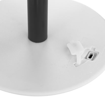 Atmosphera - LED RGBW Uppladdningsbar utomhus bordslampa ZACK LED/3,7V 1200 mAh IP44 svart