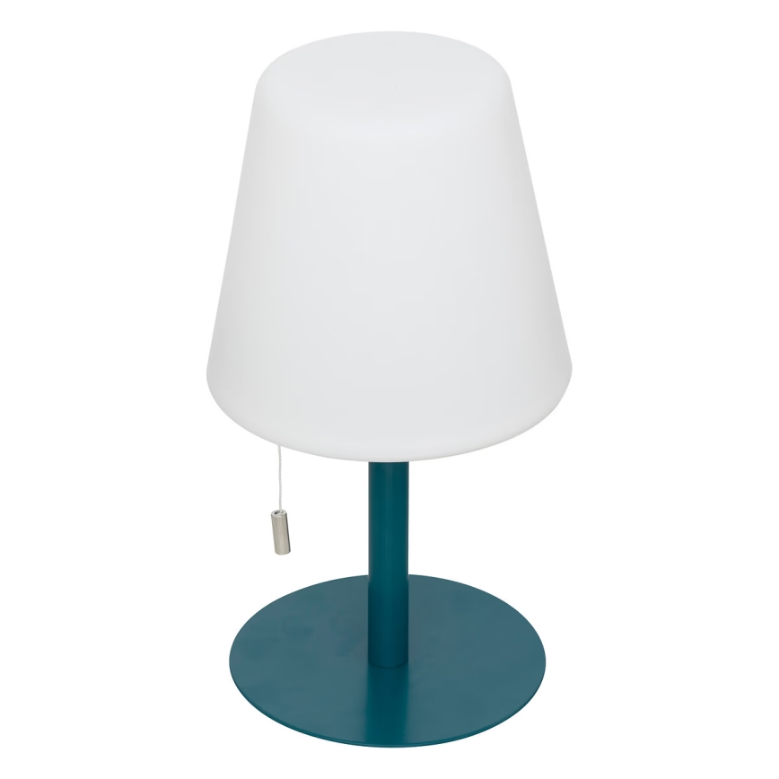 Atmosphera - LED RGBW Uppladdningsbar utomhus bordslampa ZACK LED/3,7V 1200 mAh IP44 turkos