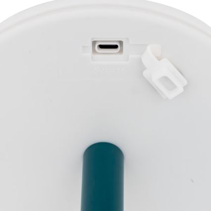Atmosphera - LED RGBW Uppladdningsbar utomhus bordslampa ZACK LED/3,7V 1200 mAh IP44 turkos