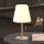 Atmosphera - LED RGBW Uppladdningsbar utomhus bordslampa ZACK LED/3,7V 1200 mAh IP44 beige